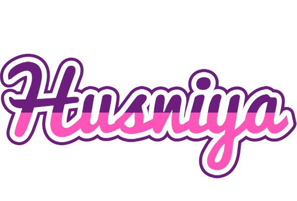 Husniya cheerful logo