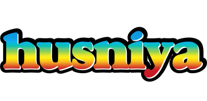 Husniya color logo