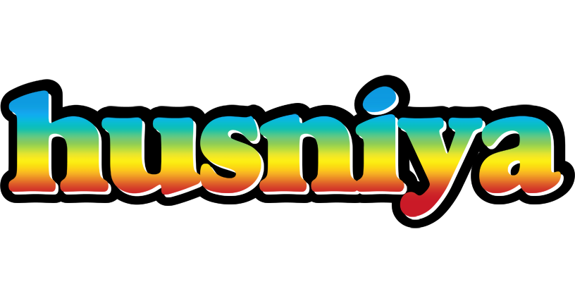Husniya color logo
