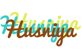 Husniya cupcake logo