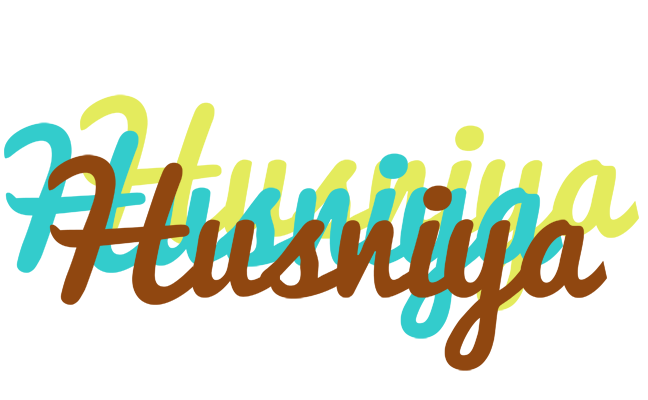 Husniya cupcake logo