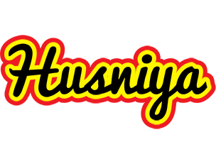 Husniya flaming logo