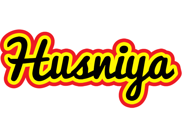 Husniya flaming logo