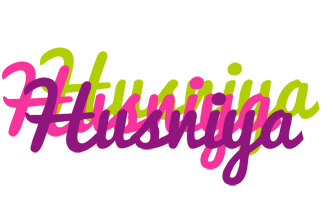 Husniya flowers logo