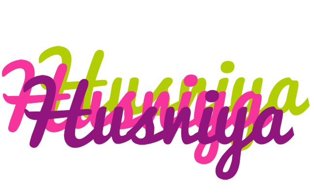 Husniya flowers logo