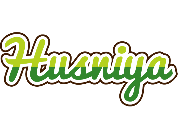 Husniya golfing logo
