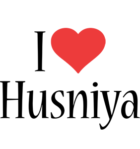 Husniya i-love logo