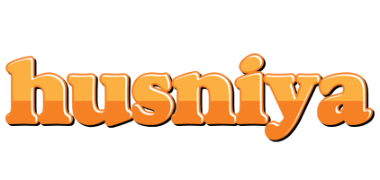 Husniya orange logo
