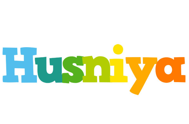 Husniya rainbows logo