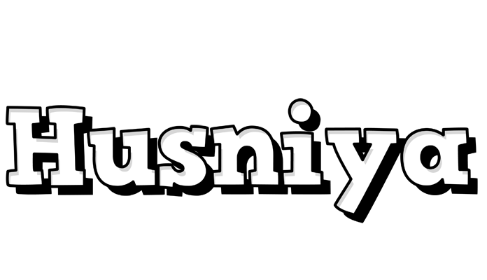 Husniya snowing logo