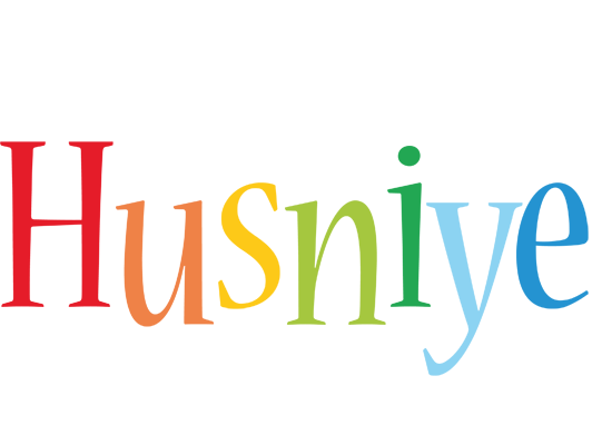 Husniye birthday logo