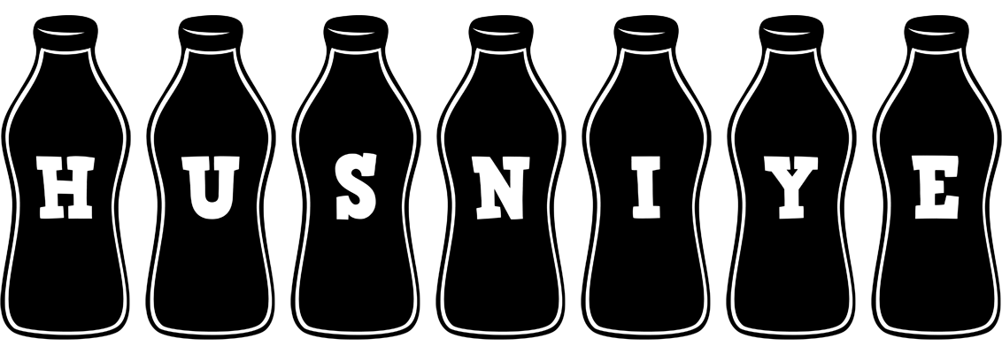 Husniye bottle logo