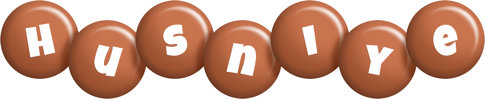 Husniye candy-brown logo