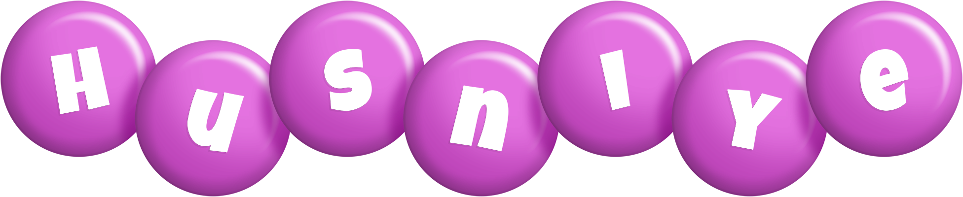 Husniye candy-purple logo