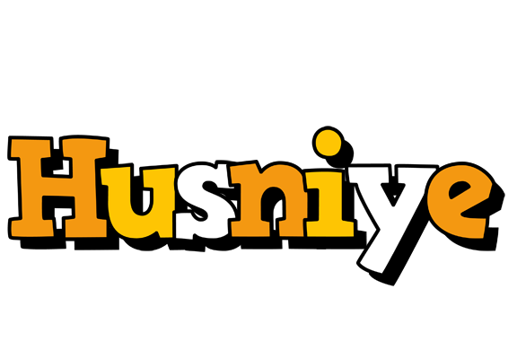 Husniye cartoon logo
