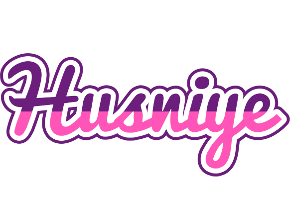 Husniye cheerful logo