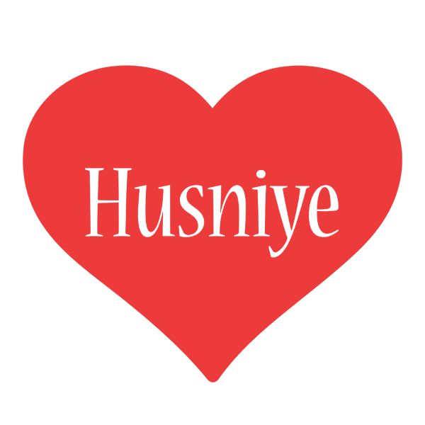 Husniye love logo