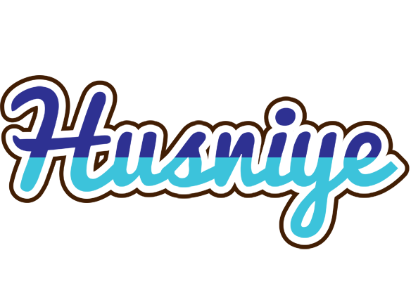Husniye raining logo