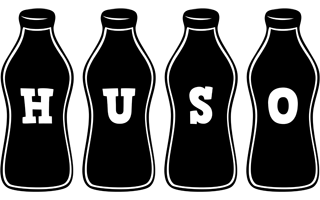 Huso bottle logo