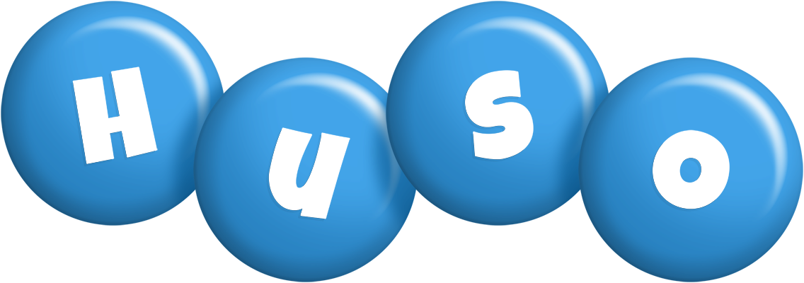 Huso candy-blue logo