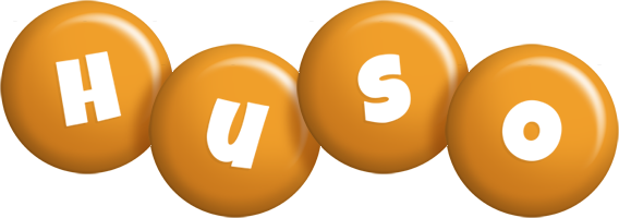 Huso candy-orange logo