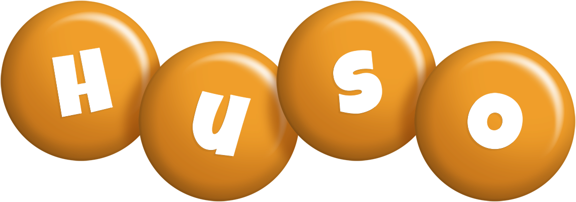 Huso candy-orange logo