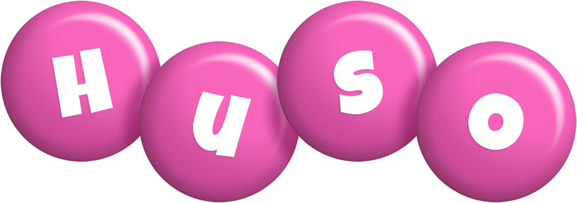 Huso candy-pink logo