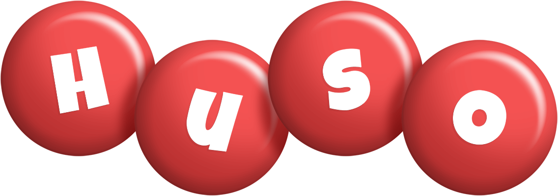 Huso candy-red logo