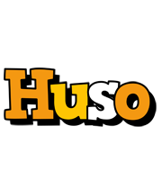 Huso cartoon logo