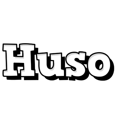 Huso snowing logo