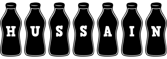 Hussain bottle logo