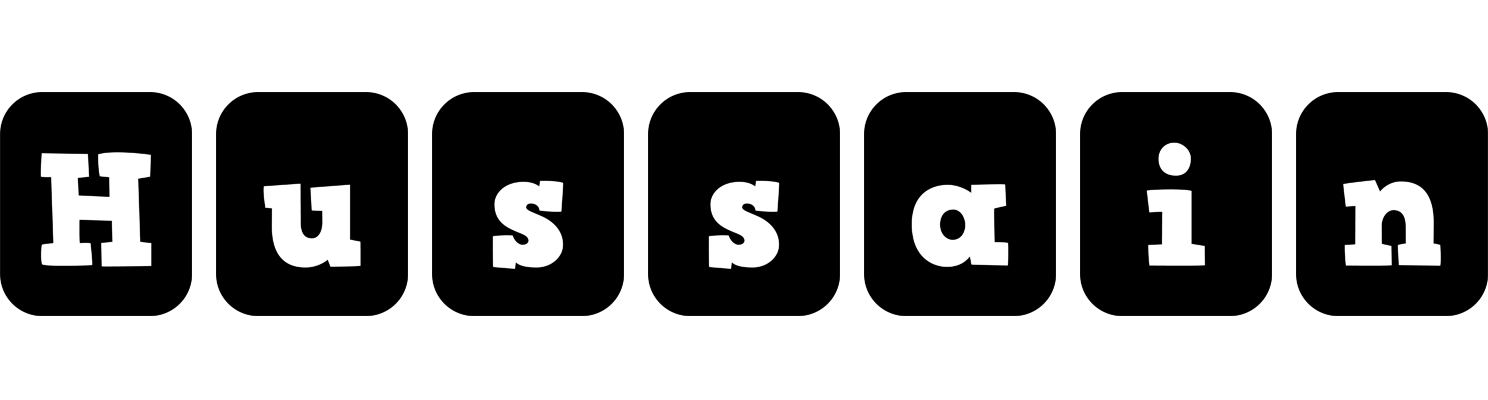 Hussain box logo