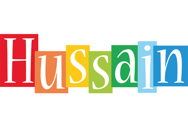 Hussain colors logo