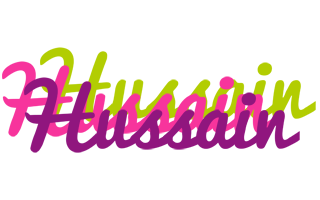 Hussain flowers logo