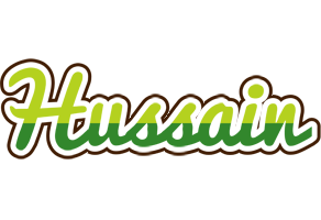 Hussain golfing logo