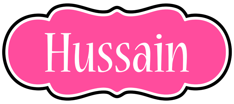 Hussain invitation logo
