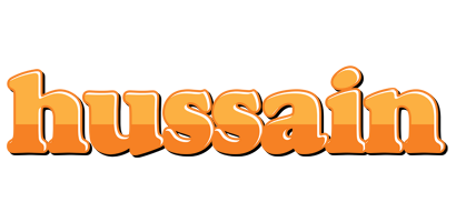 Hussain orange logo