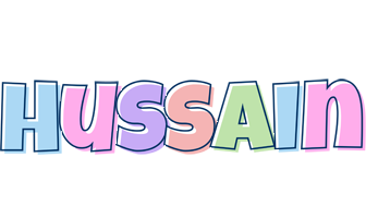 Hussain pastel logo