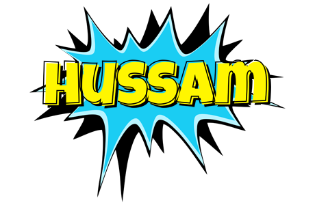 Hussam amazing logo