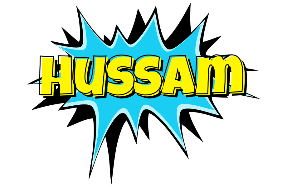 Hussam amazing logo