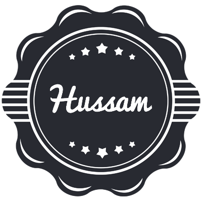 Hussam badge logo