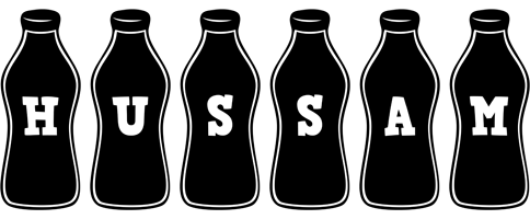 Hussam bottle logo
