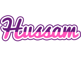 Hussam cheerful logo