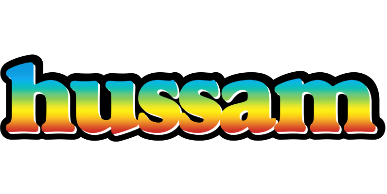 Hussam color logo