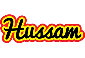 Hussam flaming logo