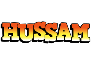 Hussam sunset logo