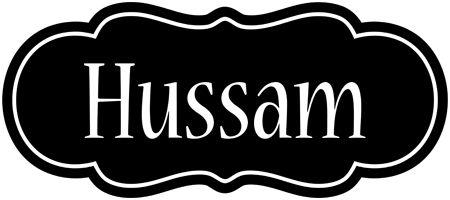 Hussam welcome logo