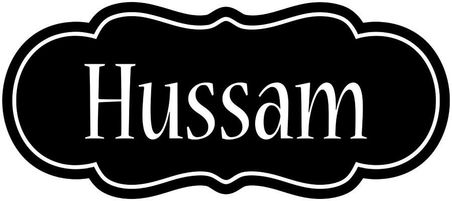 Hussam welcome logo