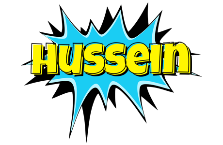 Hussein amazing logo