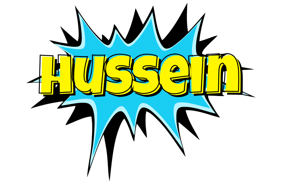 Hussein amazing logo